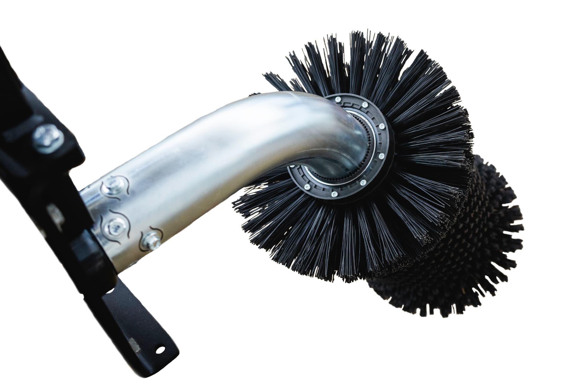 Goat Deluxe — détail de la brosse en nylon et du roulement